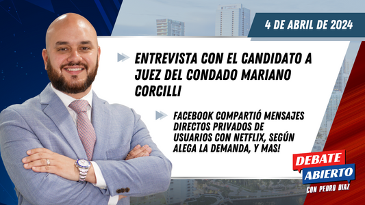 Debate Abierto con Pedro Diaz: 4 de Abril de 2024