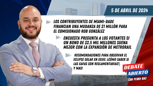 Debate Abierto con Pedro Diaz: 5 de Abril de 2024