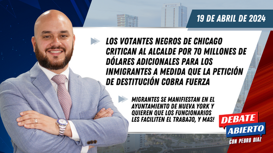 Debate Abierto con Pedro Diaz: 19 de Abril de 2024