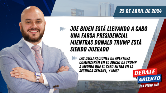 Debate Abierto con Pedro Diaz: 22 de Abril de 2024