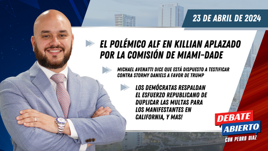 Debate Abierto con Pedro Diaz: 23 de Abril de 2024