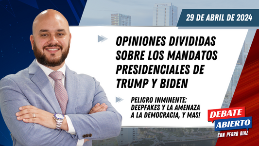 Debate Abierto con Pedro Diaz: 29 de Abril de 2024