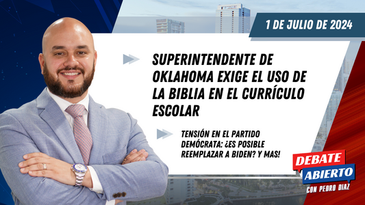 Debate Abierto con Pedro Diaz: 1 de Julio de 2024