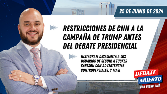 Debate Abierto con Pedro Diaz: 25 de Junio de 2024