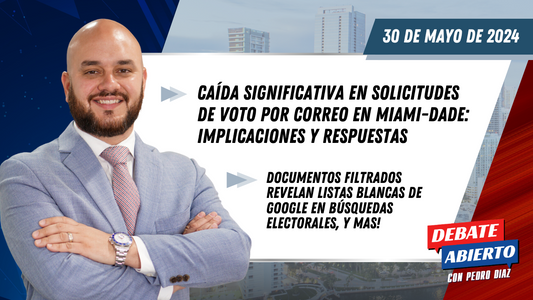 Debate Abierto con Pedro Diaz: 30 de Mayo de 2024