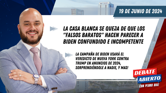 Debate Abierto con Pedro Diaz: 19 de Junio de 2024
