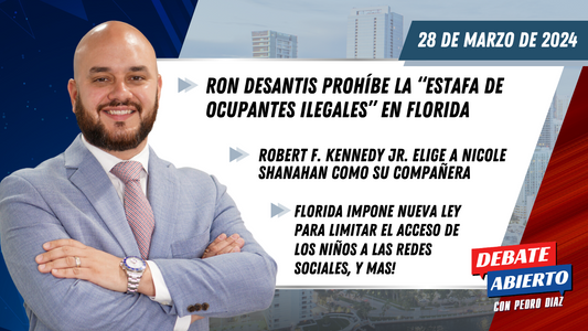 Debate Abierto con Pedro Diaz: 28 de Marzo de 2024