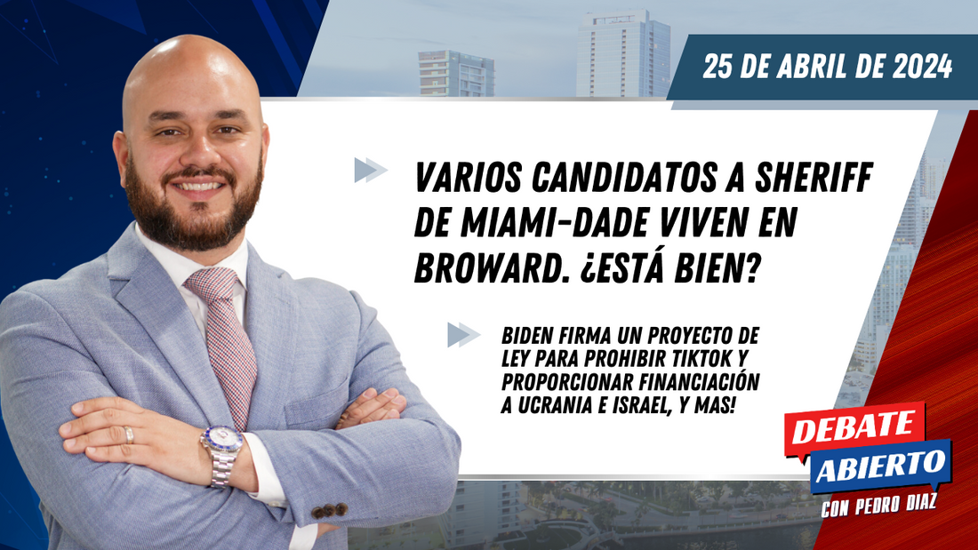 Debate Abierto con Pedro Diaz: 25 de Abril de 2024
